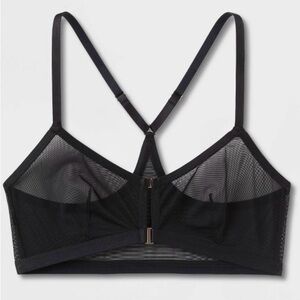 Auden Black Mesh Bralette XS Pullover